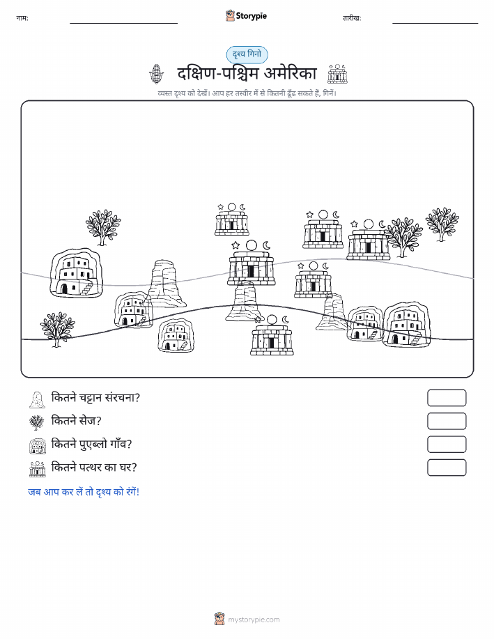गिनती दृश्य