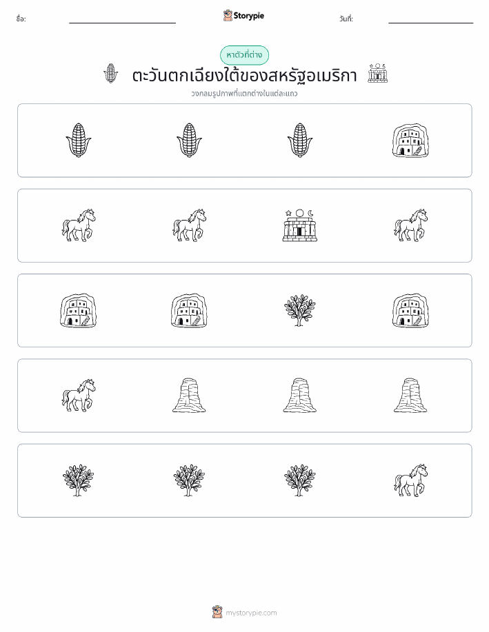 ตัวที่แตกต่าง