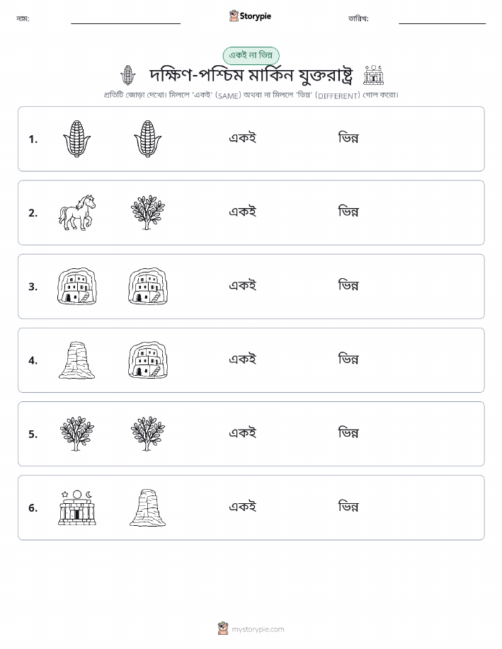 একই বা ভিন্ন