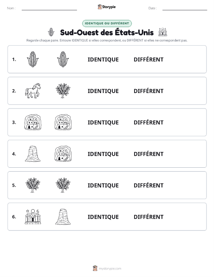 Identique ou Différent