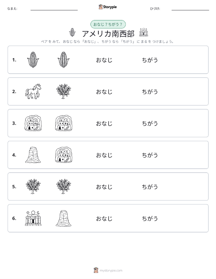 同じか違うか