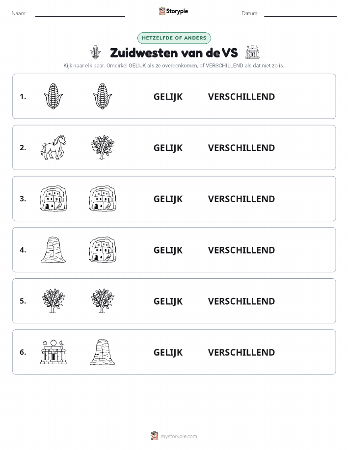 Zelfde of Verschillend
