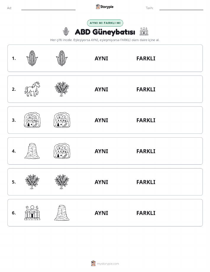 Aynı mı Farklı mı
