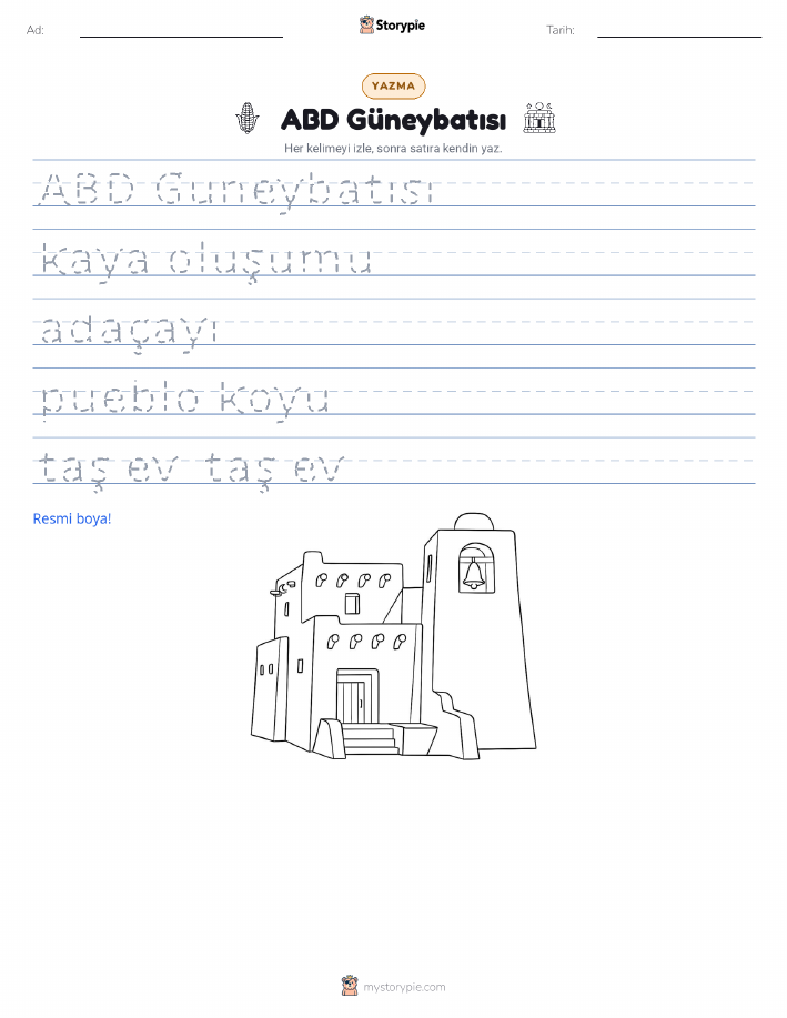 Yazma Pratiği