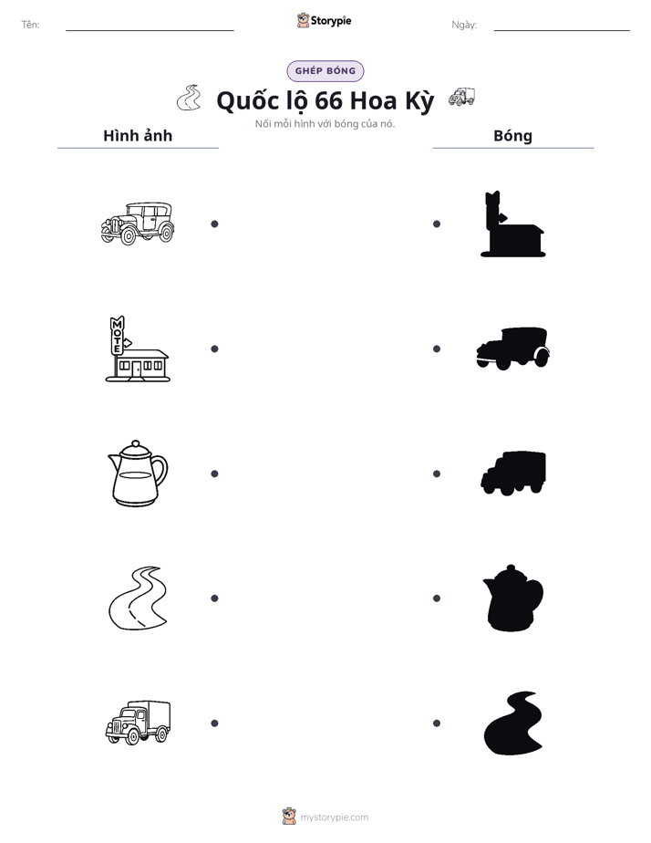 Ghép Hình Bóng