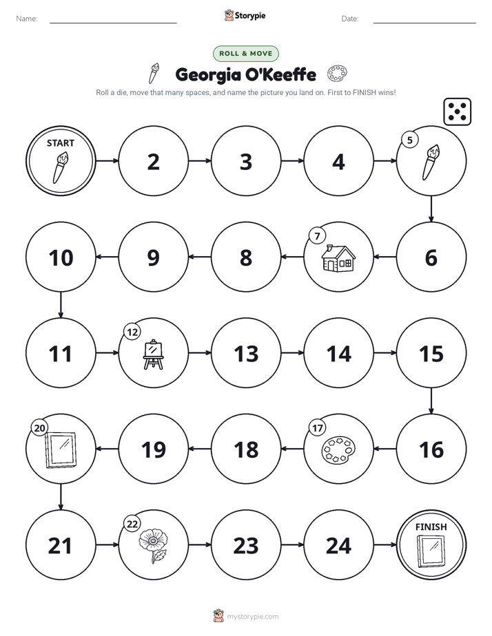 Roll & Move Game