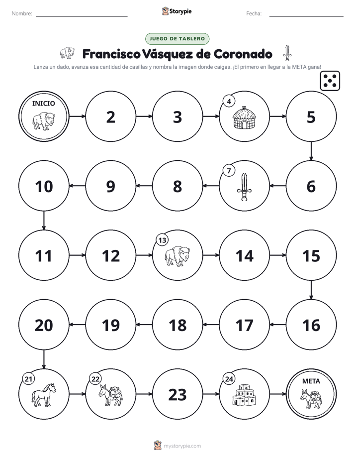 Juego de Rueda y Avanza