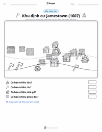 Xem trước tài liệu in sẵn Khu định cư Jamestown (1607)