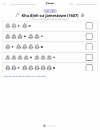 Xem trước tài liệu in sẵn Khu định cư Jamestown (1607)