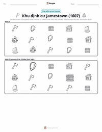 Xem trước tài liệu in sẵn Khu định cư Jamestown (1607)