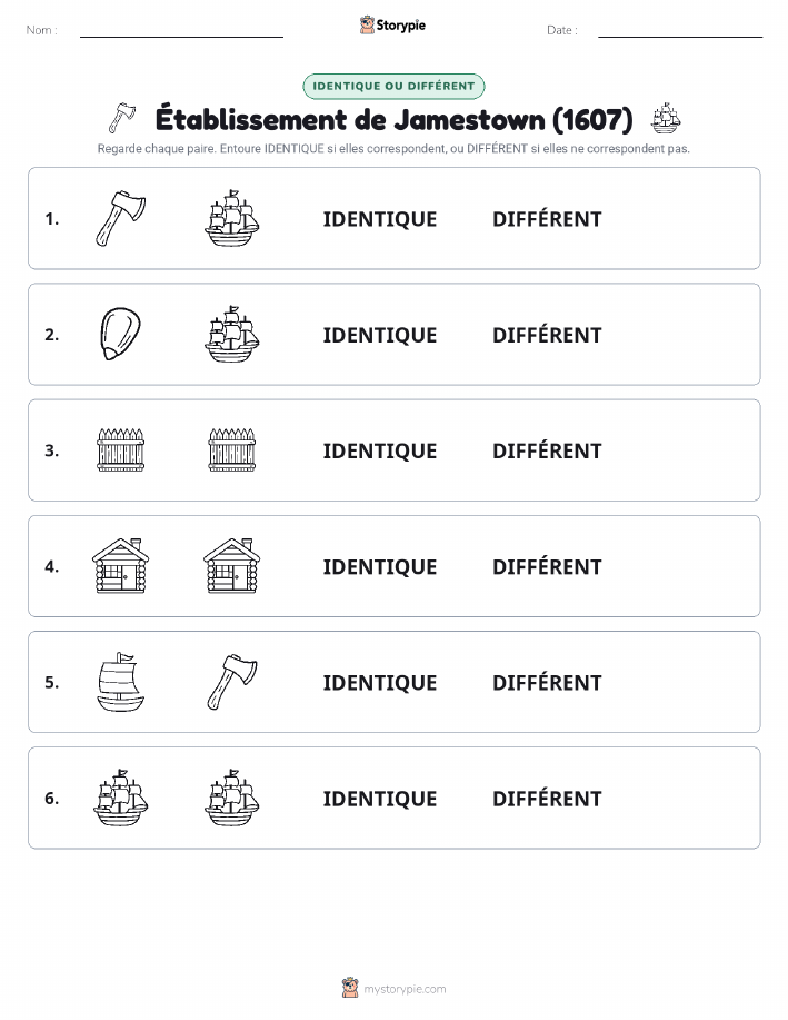 Identique ou Différent