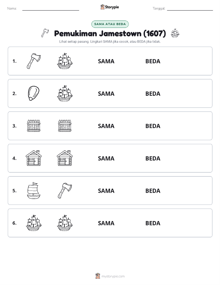 Sama atau Berbeda