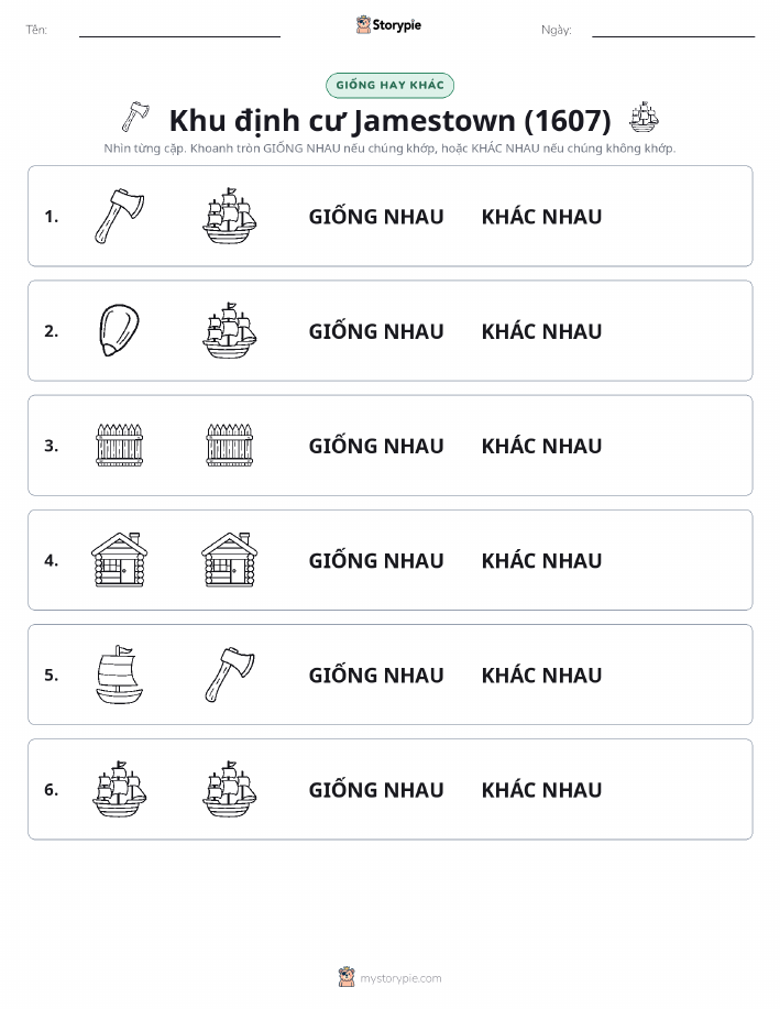 Giống Hay Khác