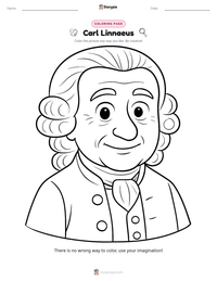 Carl Linnaeus printable worksheet preview