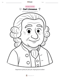 Carl Linnaeus yazdırılabilir çalışma sayfası önizlemesi