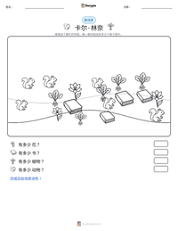 卡尔·林奈 可打印工作表预览