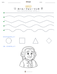 カール・フォン・リンネ の印刷可能ワークシートプレビュー
