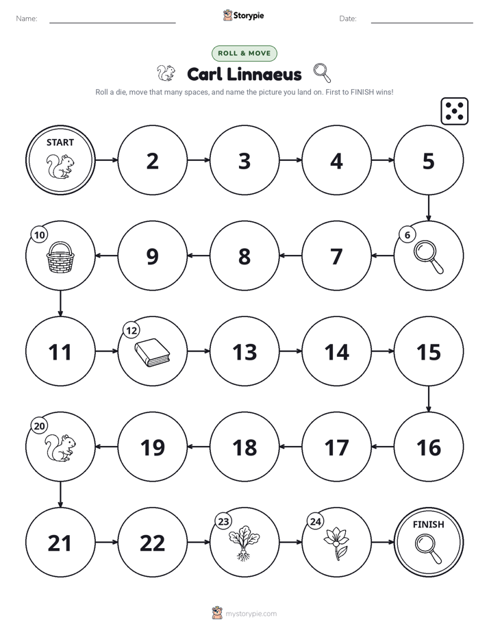 Roll & Move Game