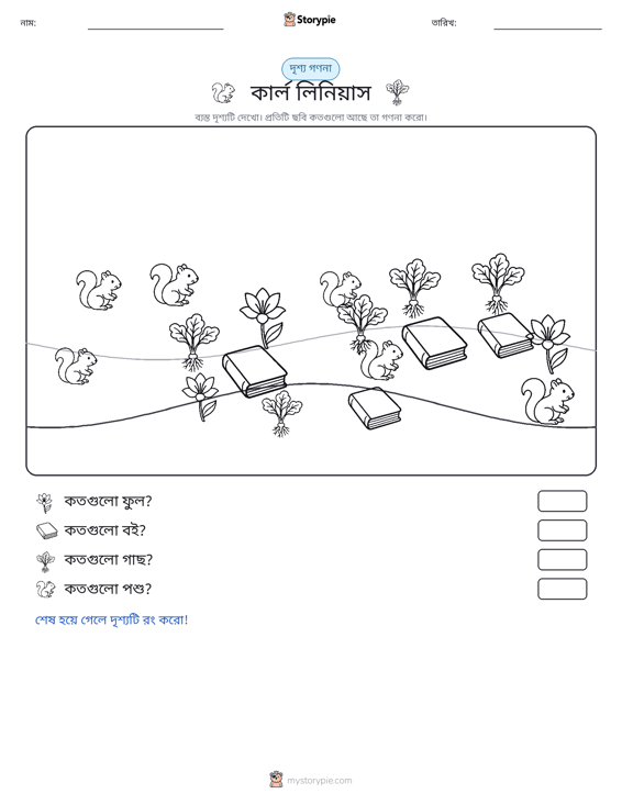 গণনা দৃশ্য