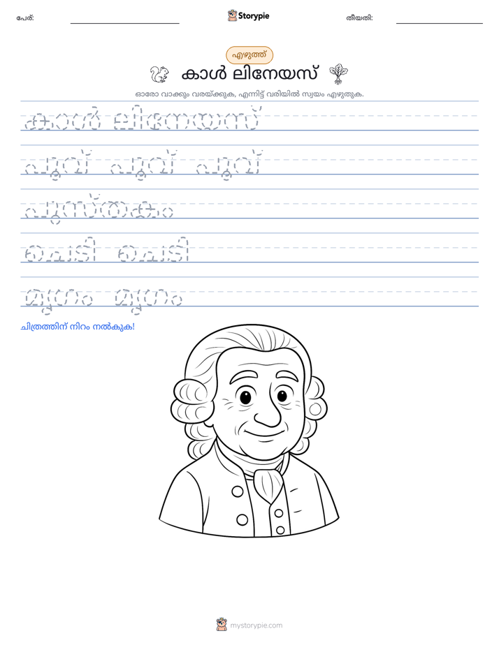 എഴുത്ത് പരിശീലനം