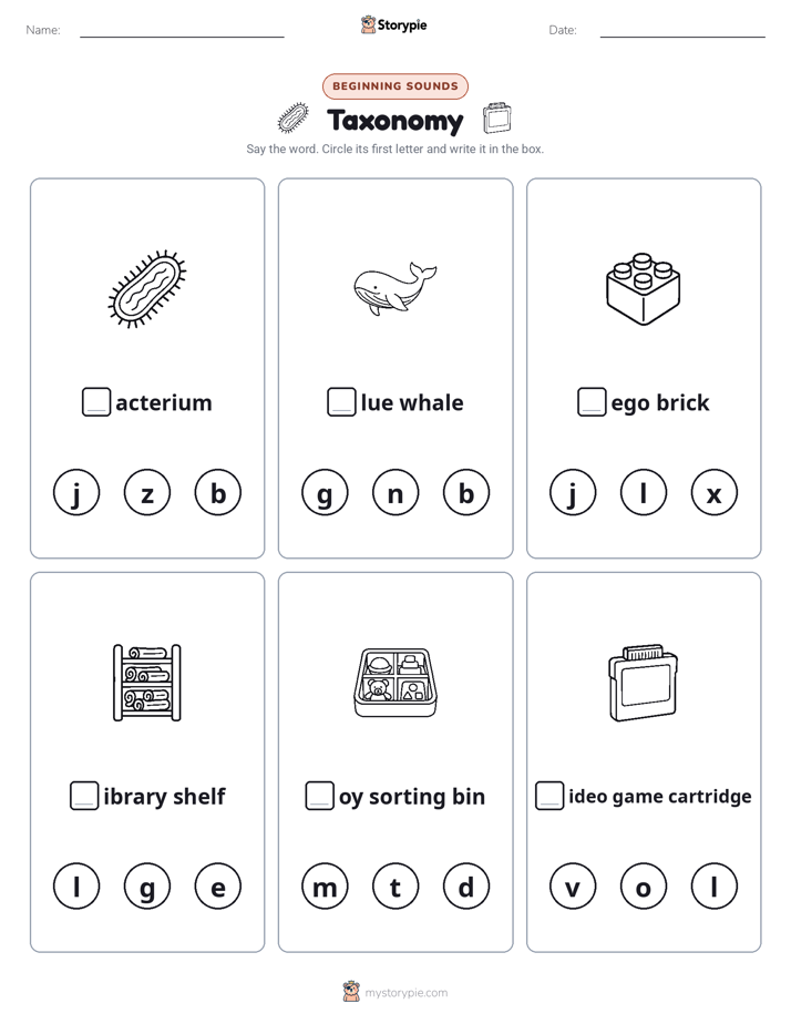 Beginning Sounds