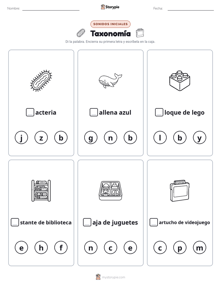Sonidos Iniciales