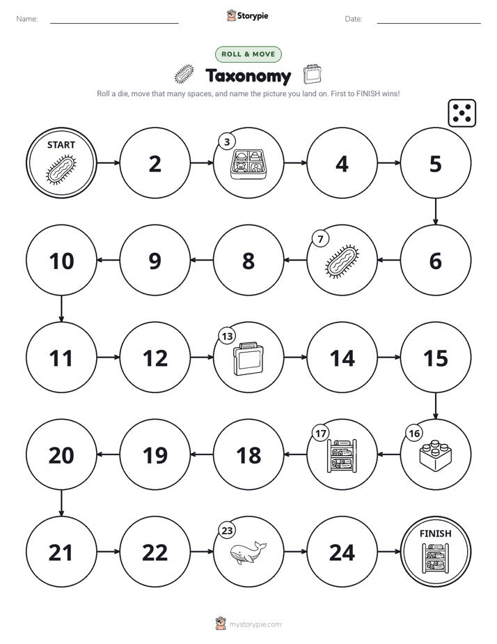 Roll & Move Game