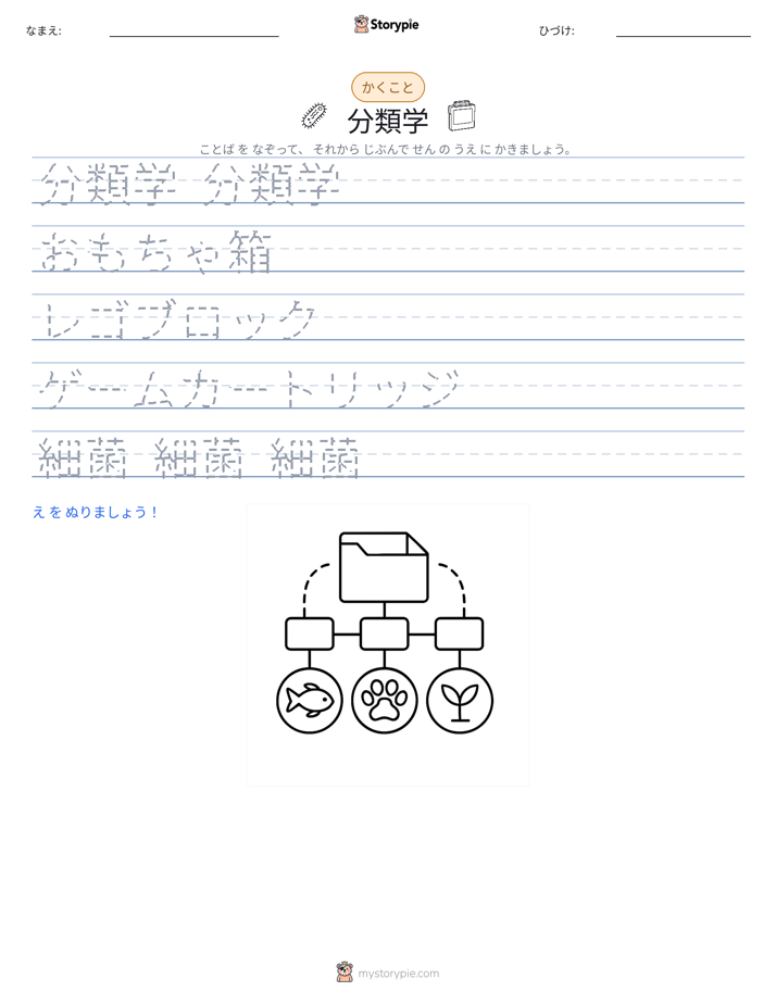 書き取り練習