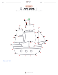John Smith printable worksheet preview