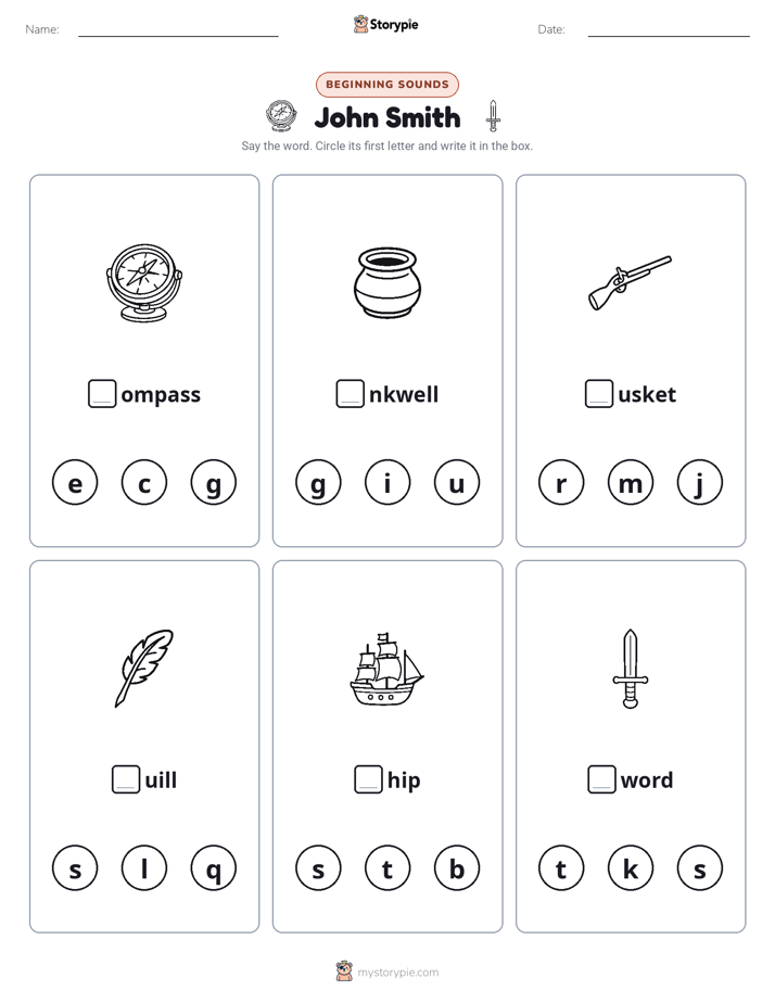 Beginning Sounds