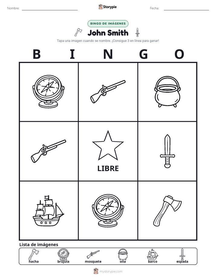 Bingo de Imágenes