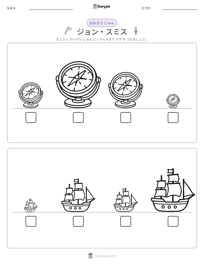 サイズ順