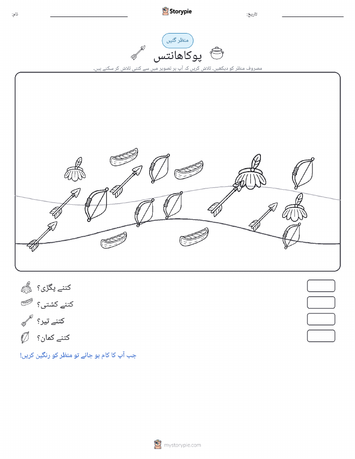 گنتی کا منظر