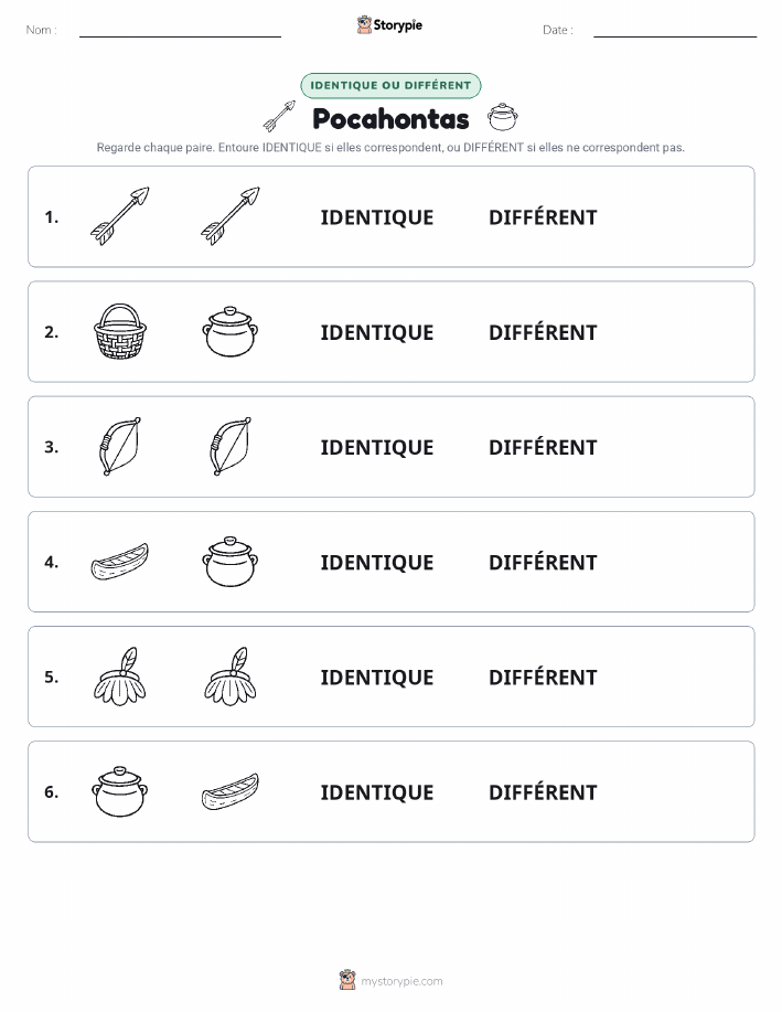 Identique ou Différent
