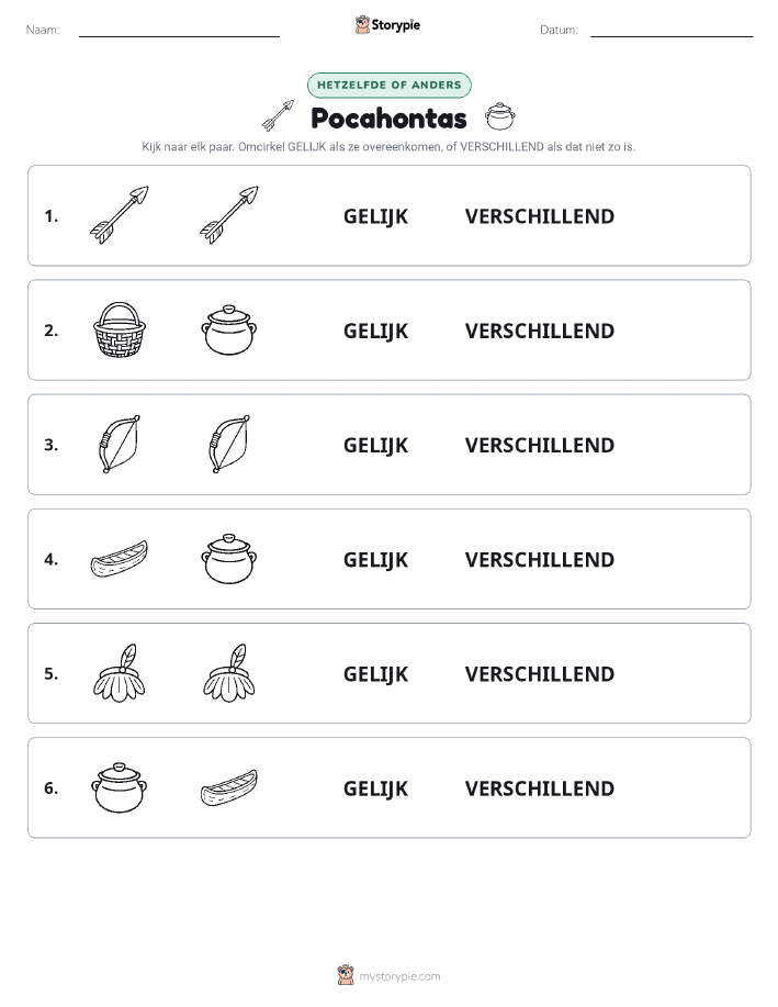Zelfde of Verschillend