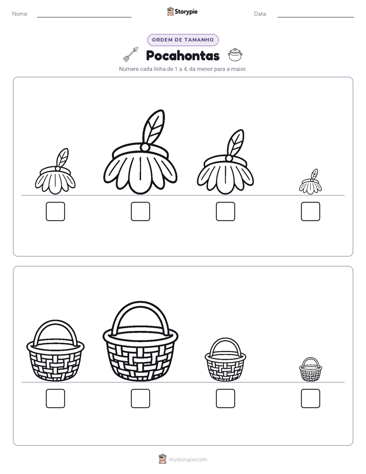 Ordem de Tamanho