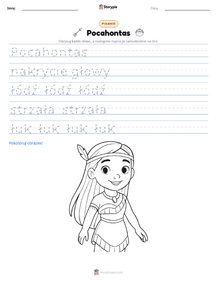 Ćwiczenie Pisania