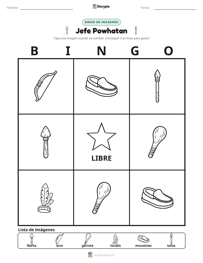 Bingo de Imágenes