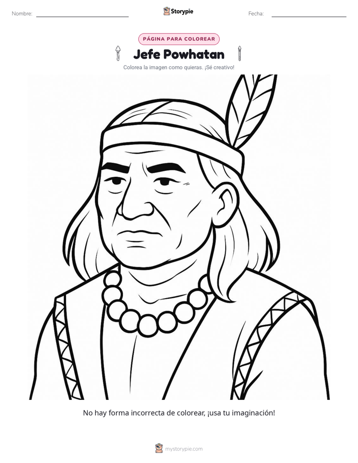 Página para Colorear