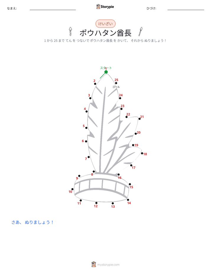 点つなぎ