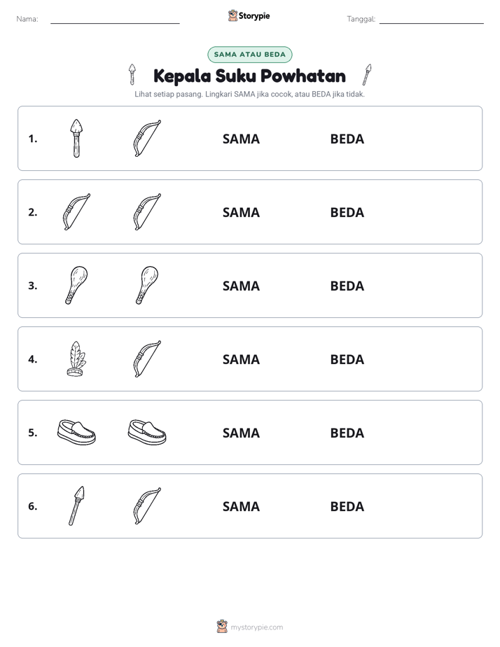 Sama atau Berbeda