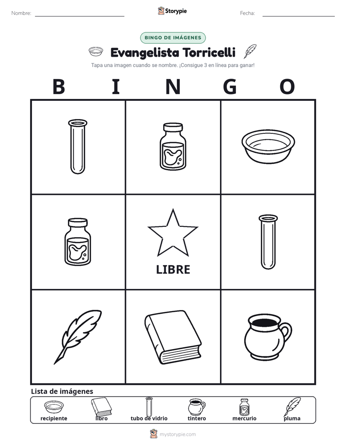 Bingo de Imágenes