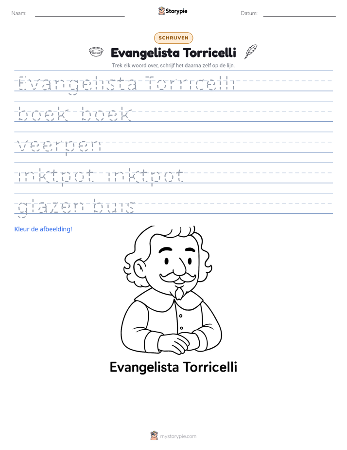 Schrijf Oefening