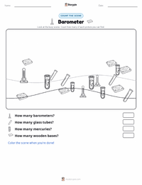 Barometer printable worksheet preview