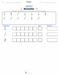 Barometer druckbare Arbeitsblatt Vorschau