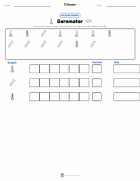 Barometer printable worksheet preview
