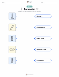 Barometer printable worksheet for kids