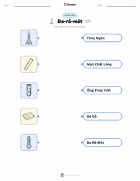 Tài liệu in sẵn Khí áp kế cho trẻ em