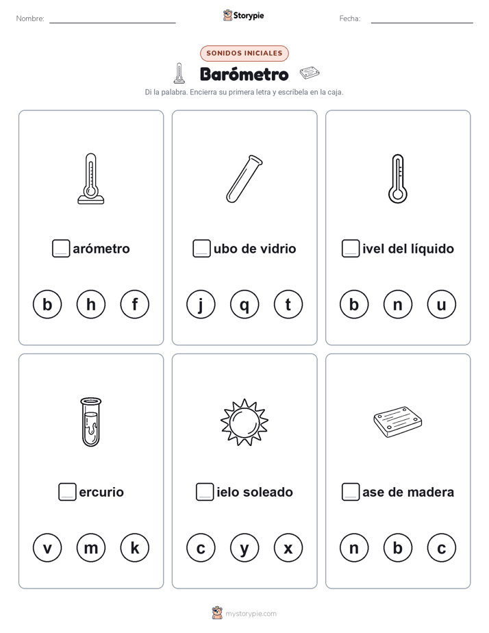 Sonidos Iniciales
