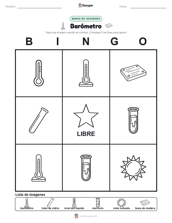 Bingo de Imágenes